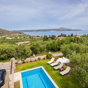 Sea View Manolis With Private Pool Near The Kalyves